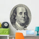Portrait of Benjamin Franklin Wall Mural