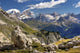 View from the Rose Garden to the Marmolada Wall Mural