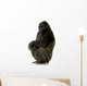Young Silverback Gorilla Wall Decal