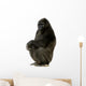 Young Silverback Gorilla Wall Decal