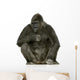 Young Silverback Gorilla Wall Decal