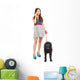 Full Length Portrait Female Wall Mural