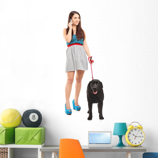 Full Length Portrait Female Wall Mural