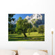 Trees Und Mountains Wall Decal