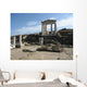 Ancient temple of Isis, (Delos island, Cyclades, Greece) Wall Mural