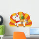 Hakuba of horse year and Kadomatsu Wall Decal