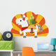 Hakuba of horse year and Kadomatsu Wall Decal
