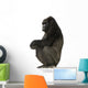 Young Silverback Gorilla Wall Decal