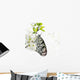 Butterfly on a Branch Wall Mural