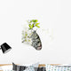Butterfly on a Branch Wall Mural