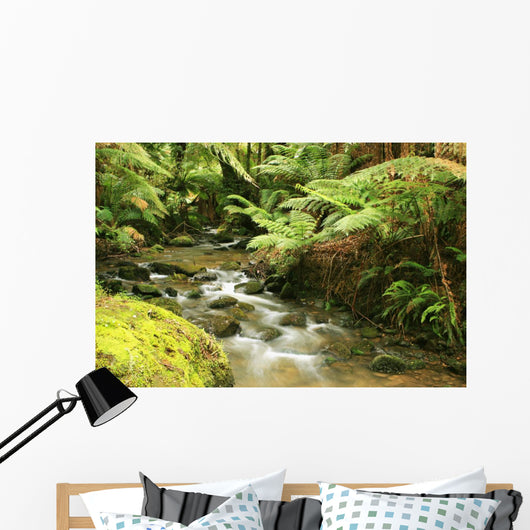 Rainforest River Wall Mural