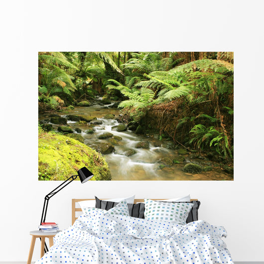 Rainforest River Wall Mural