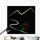 Ski Race Wall Mural