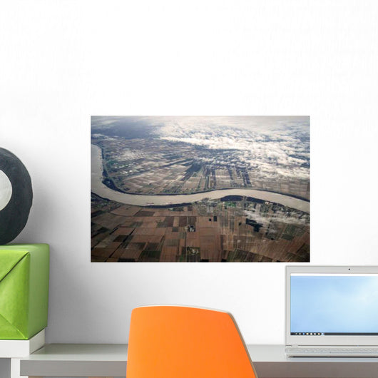 Mississippi River Thru Louisiana Wall Decal