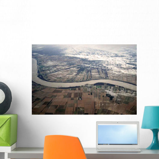 Mississippi River Thru Louisiana Wall Decal