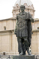 Statue of emperator Julius Caesar in Rome, Italy Wall Mural