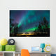 Northern Lights over City Wall Mural