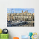 Waterfront Of Senglea Marina, Malta Wall Mural