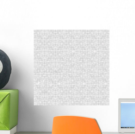 Soft Gray Website Texture Wall Decal