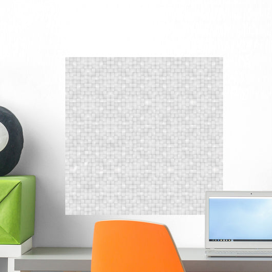 Soft Gray Website Texture Wall Decal