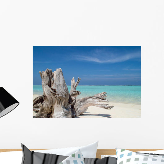 Tree Beach Wall Mural