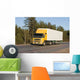 Yellow White Blank Delivery Wall Decal