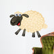 Cute Sheep Wall Decal