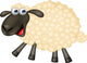 Cute Sheep Wall Decal