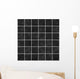 High-quality Black Mosaic Pattern Wall Decal