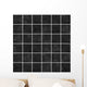 High-quality Black Mosaic Pattern Wall Decal