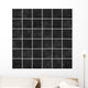 High-quality Black Mosaic Pattern Wall Decal