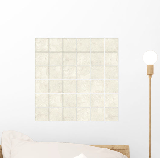 High-quality Beige Mosaic Pattern Wall Decal
