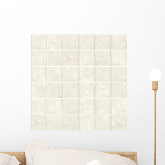 High-quality Beige Mosaic Pattern Wall Decal