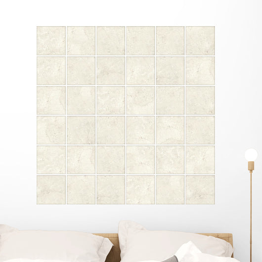 High-quality Beige Mosaic Pattern Wall Decal