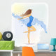 Blue Dance Wall Decal