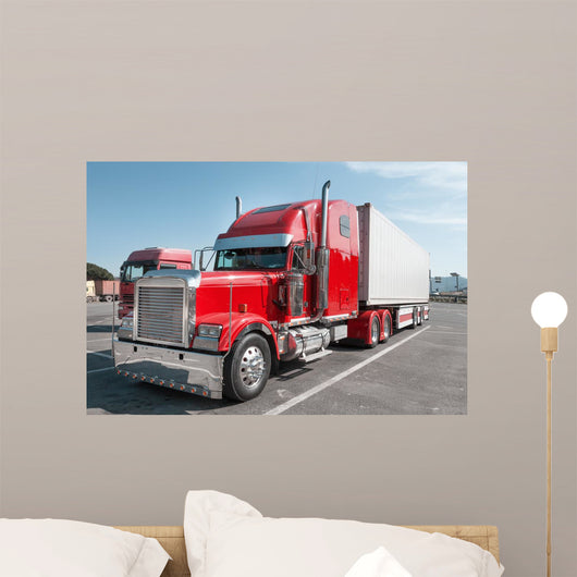 Red Us Truck with