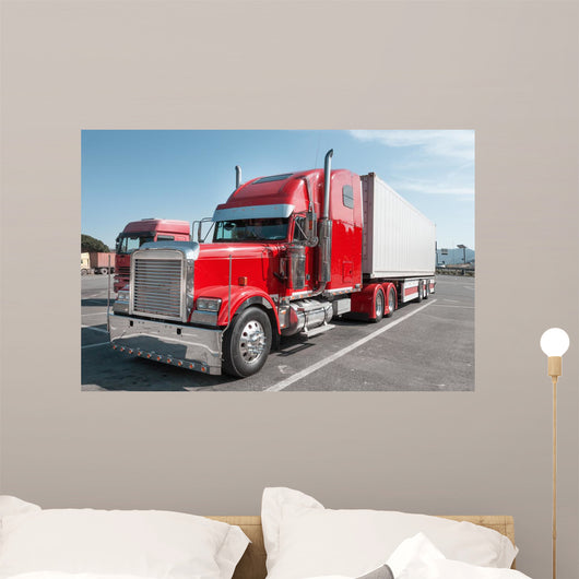Red Us Truck with
