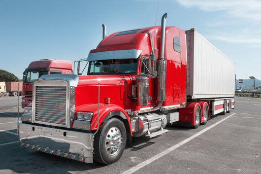 Red Us Truck with