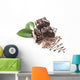 Up Chocolate Pieces White Wall Decal