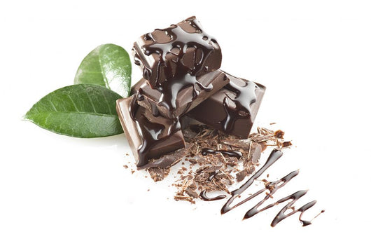 Up Chocolate Pieces White Wall Decal