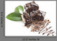 Up Chocolate Pieces White Wall Decal