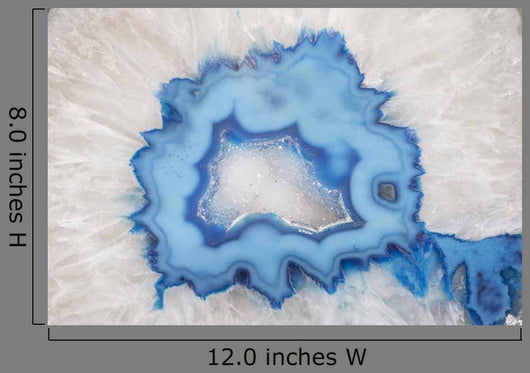 Geode Slice Closeup