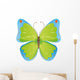 Beautiful Green and Blue Butterfly Wall Decal