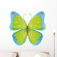 Beautiful Green and Blue Butterfly Wall Decal