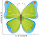 Beautiful Green and Blue Butterfly Wall Decal