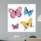 Butterfly Icons Wall Mural