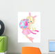 Cute Fairy Flying With Easter Egg Wall Decal