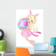 Cute Fairy Flying With Easter Egg Wall Decal