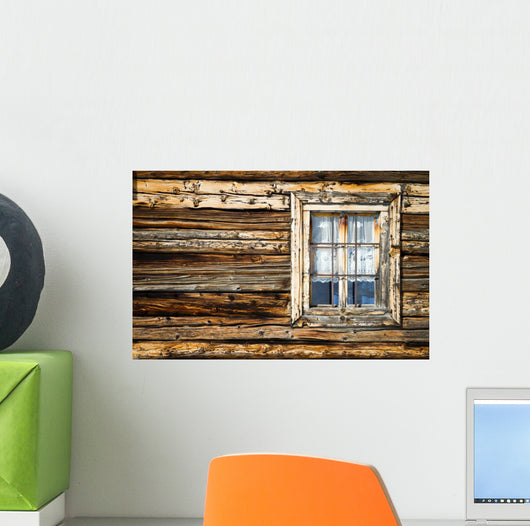 Vecchia Finestra Legno Di Wall Decal