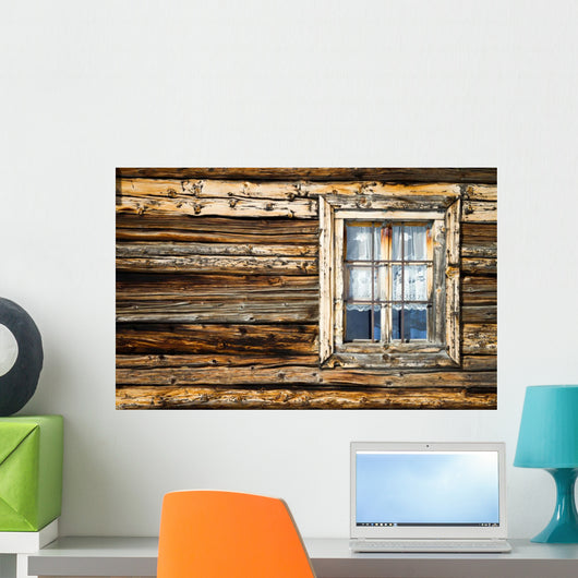 Vecchia Finestra Legno Di Wall Decal